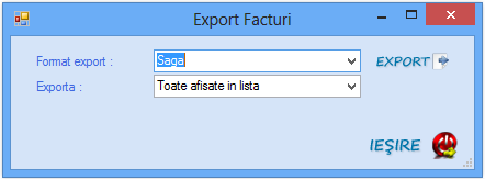export facturi